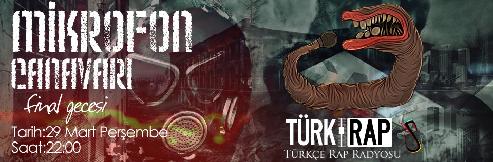 mikrofon canavarı Turkrapfm